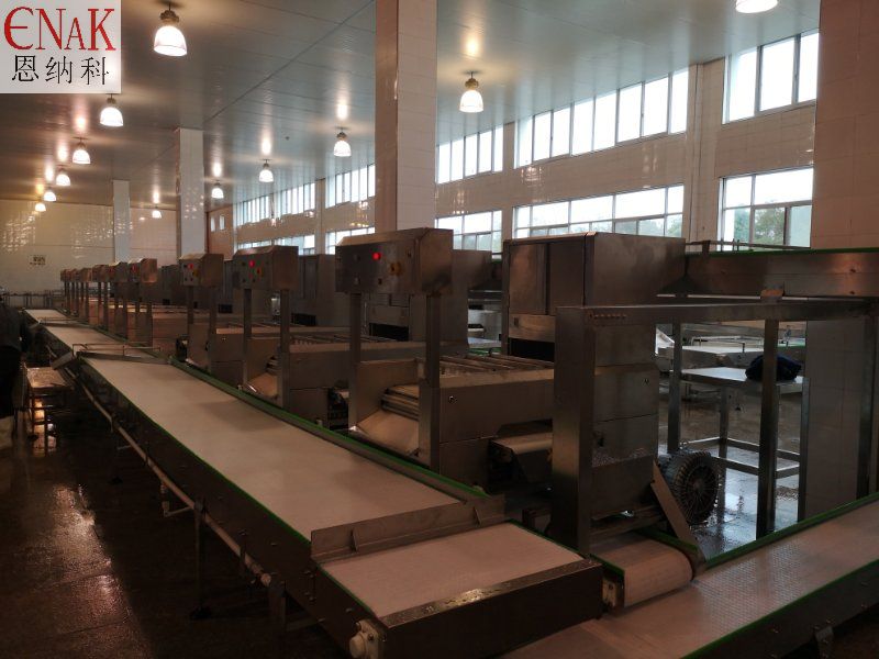 天韻桔子剝皮機整線